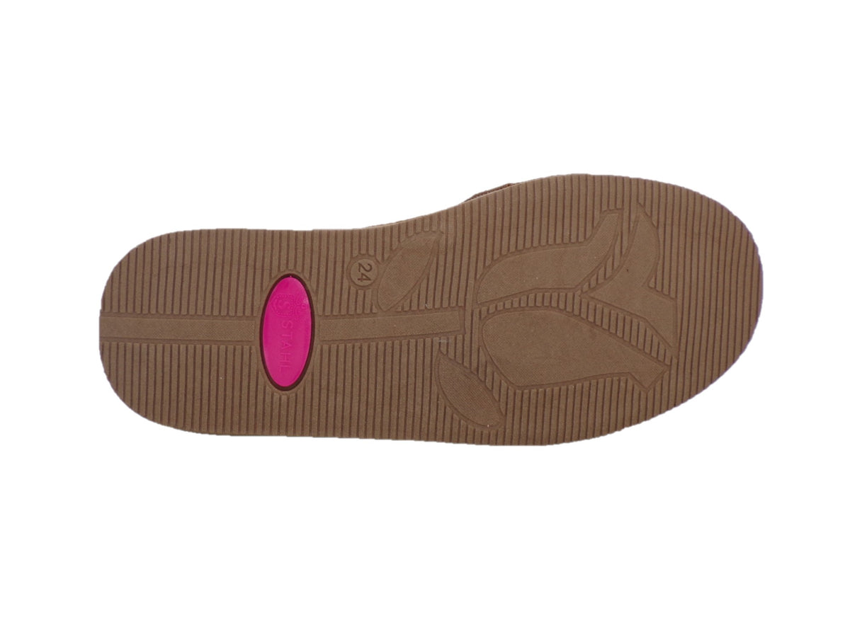 Pantuflas E-3865 de gamuza para mujer, vista 10