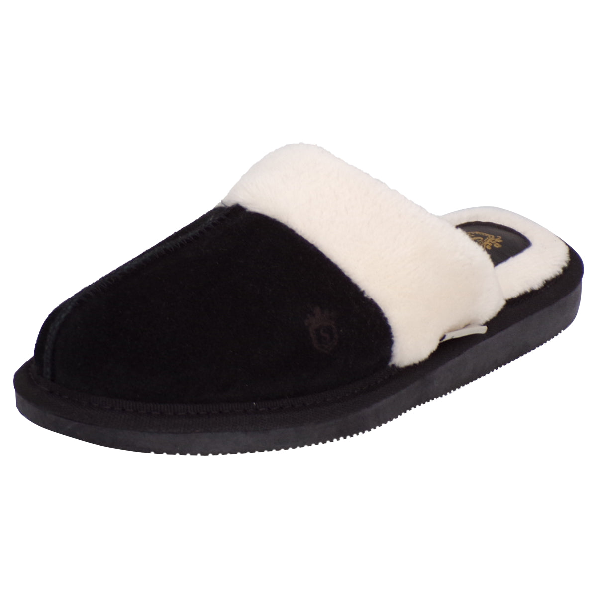 Pantuflas E-3926 de gamuza para mujer, vista 13