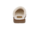 Pantuflas E-3865 de gamuza para mujer, vista posterior