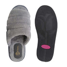 Pantuflas E-3968 de textil para mujer, par completo