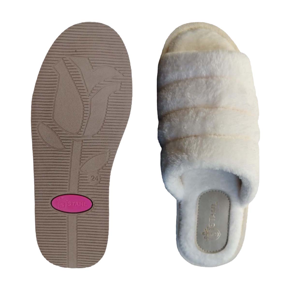 Pantuflas E-3968 de textil para mujer, vista 11
