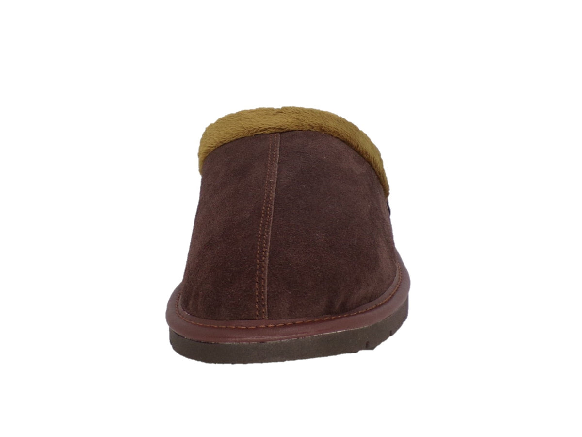 Pantuflas E-4751 de gamuza para hombre, vista 16