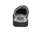 Pantuflas E-9575 de gamuza para hombre, vista posterior
