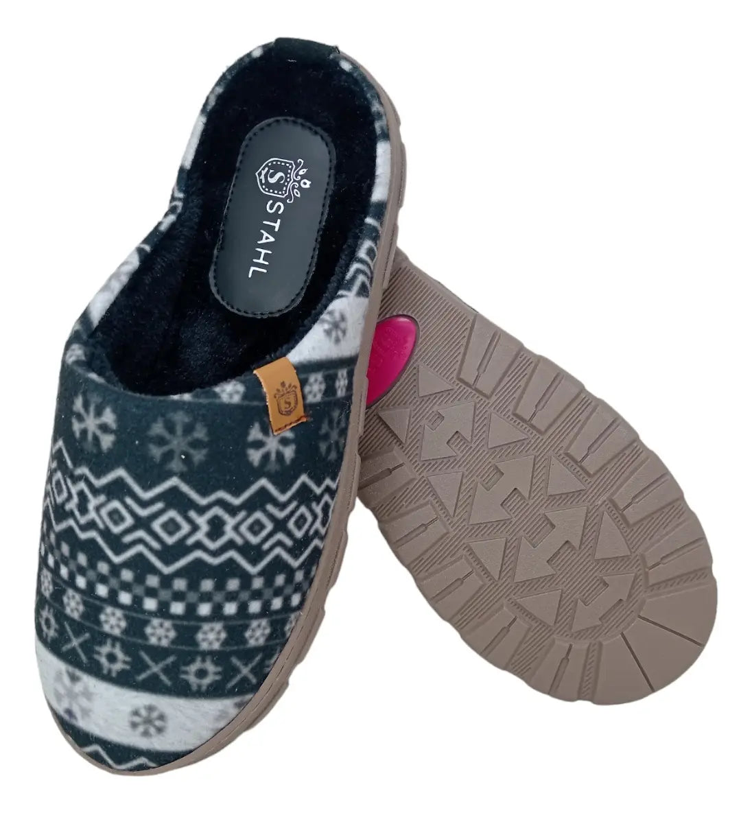 Pantuflas E-5069 de textil para mujer, vista 18