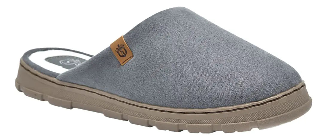 Pantuflas E-5127 de textil para mujer, detalle del forro interior