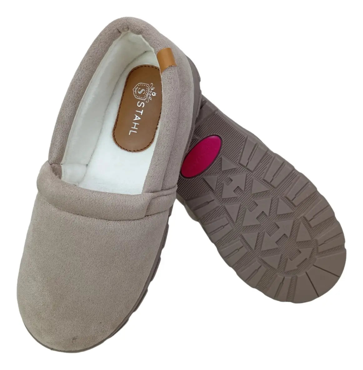 Pantuflas E-5065 de textil para mujer, suela antiderrapante