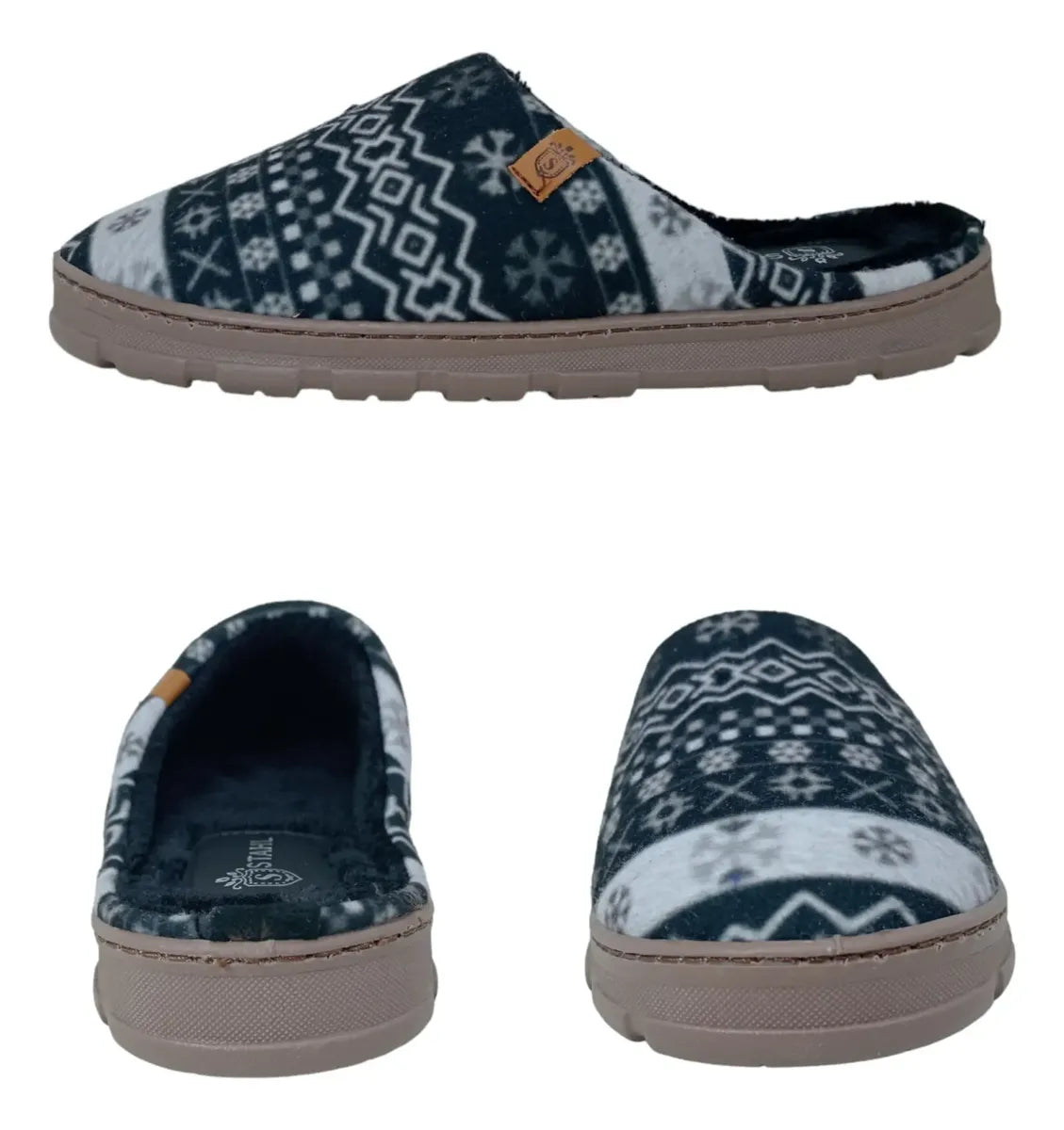 Pantuflas E-5069 de textil para mujer, vista 20