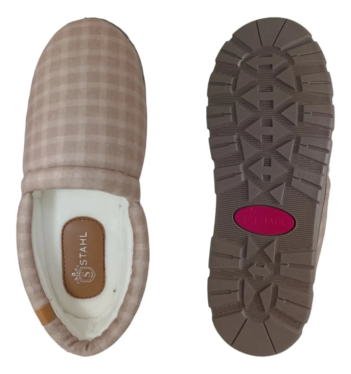 Pantuflas E-5067 de textil para mujer, par completo
