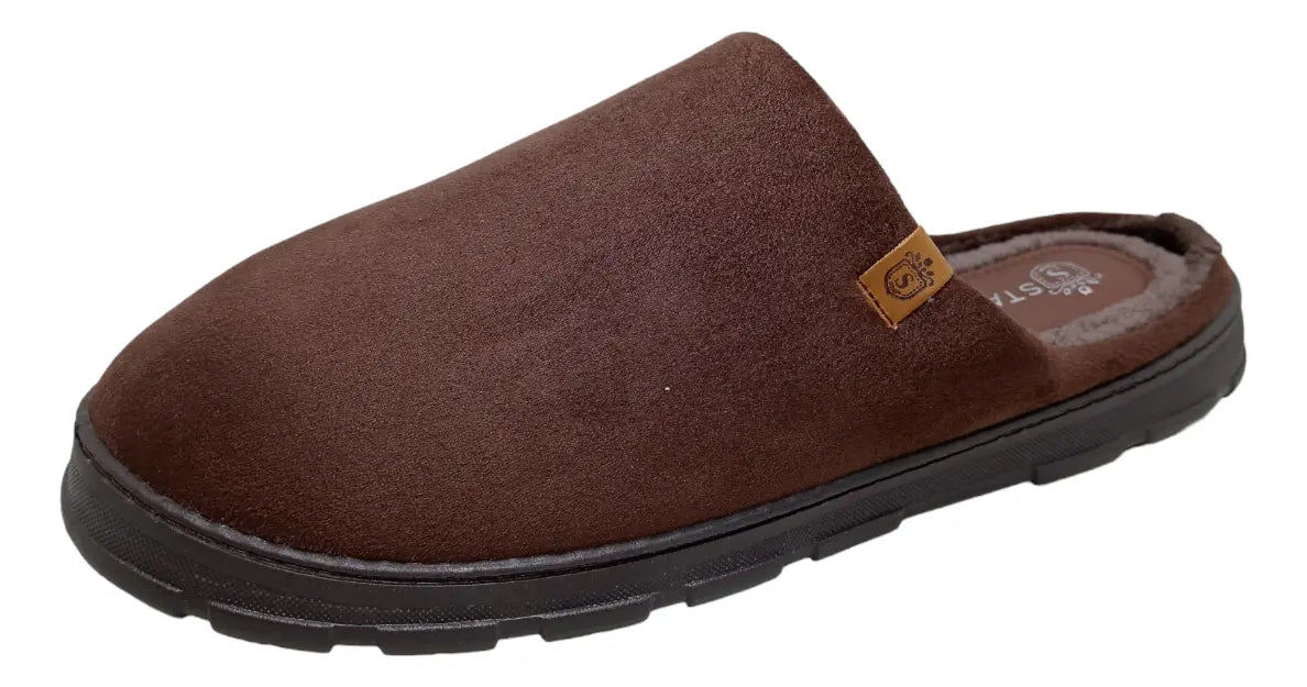 Pantuflas E-9767 de gamuza para hombre, vista 17
