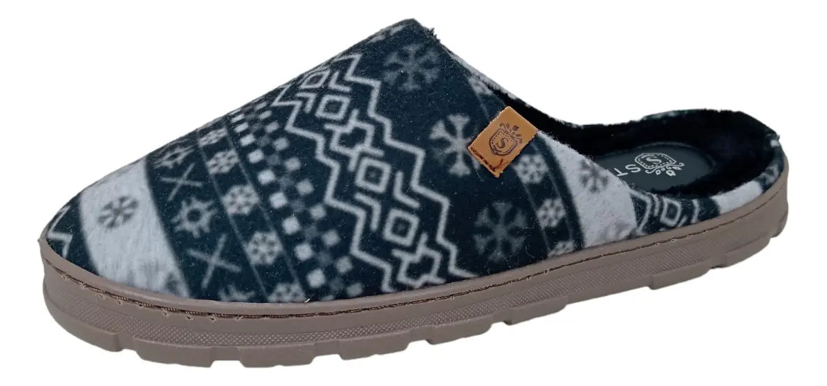 Pantuflas E-5069 de textil para mujer, vista 17