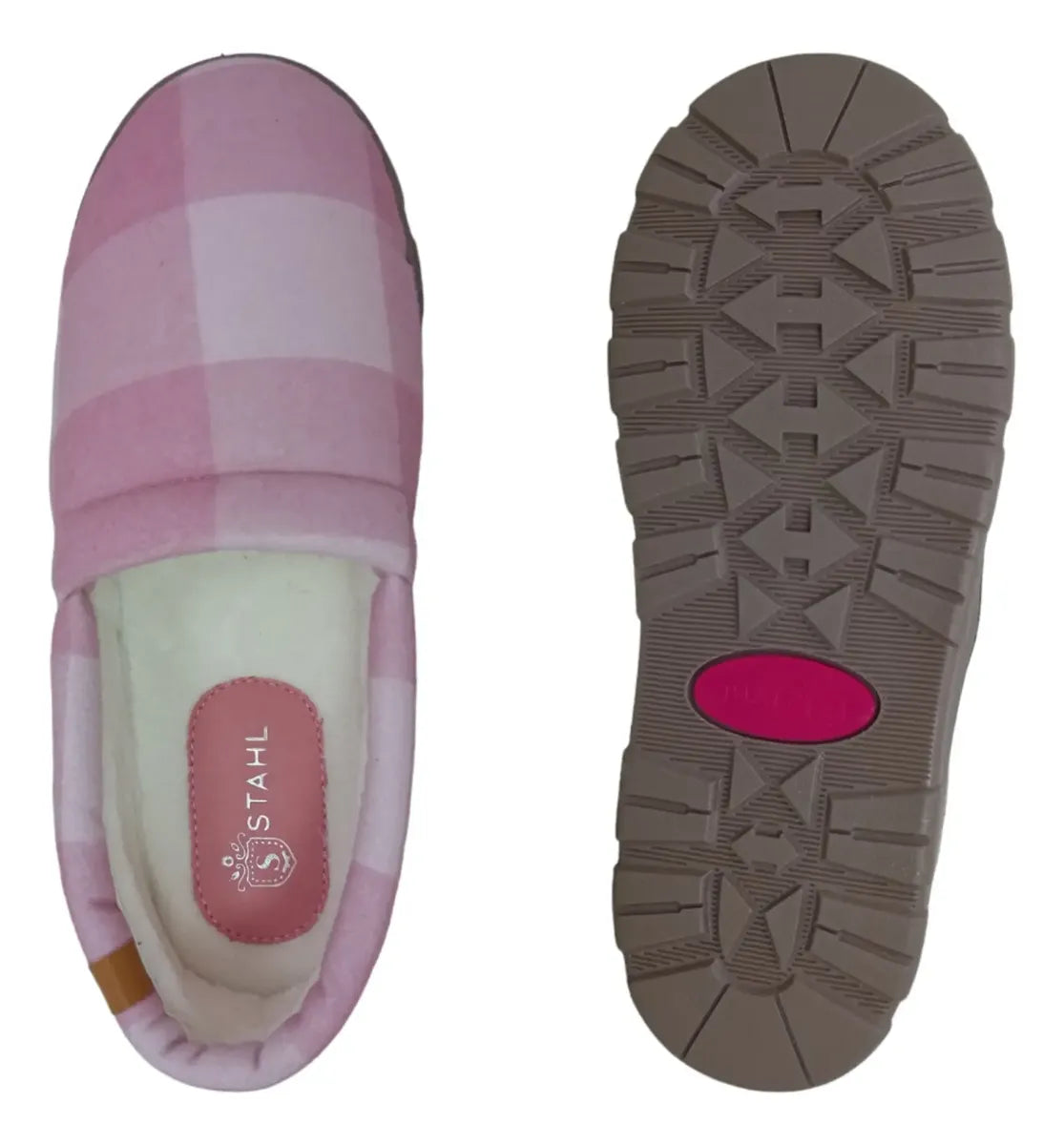 Pantuflas E-5067 de textil para mujer, suela antiderrapante