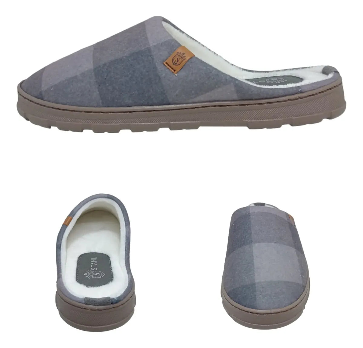 Pantuflas E-5069 de textil para mujer, vista 20
