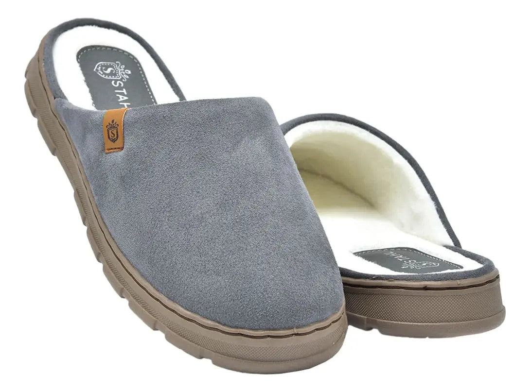 Pantuflas E-5127 de textil para mujer, vista lateral