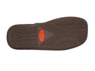 Pantuflas E-1802 de piel de borrego para hombre, suela antiderrapante