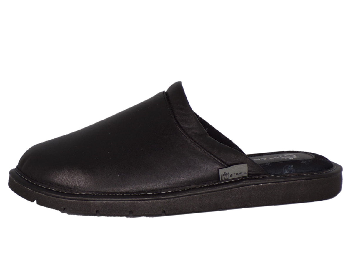 Pantuflas E-1810 de piel de borrego para hombre, vista 10