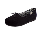 Pantuflas E-1824 de textil para mujer, detalle de la costura