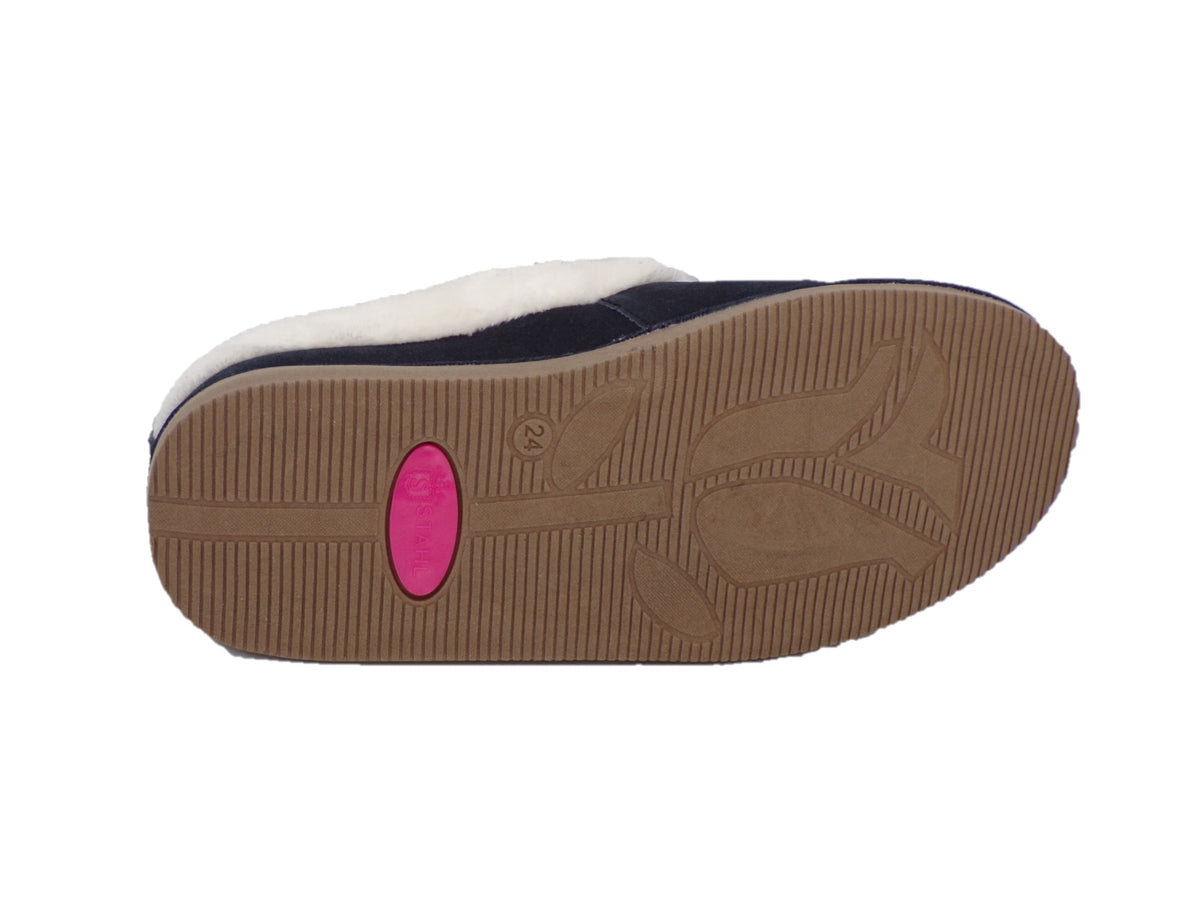Pantuflas E-3594 de gamuza para mujer, vista 16