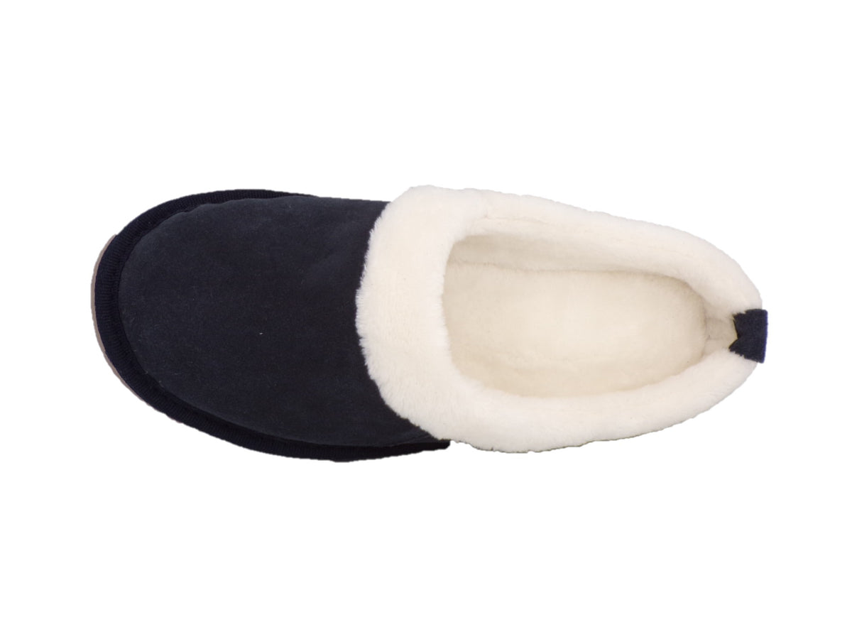 Pantuflas E-3594 de gamuza para mujer, vista 12