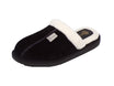 Pantuflas E-3865 de gamuza para mujer, vista lateral