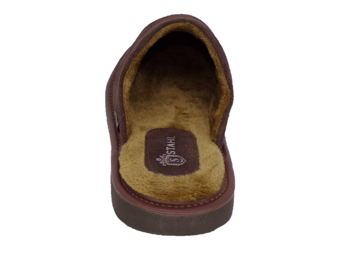 Pantuflas E-9575 de gamuza para hombre, vista 11