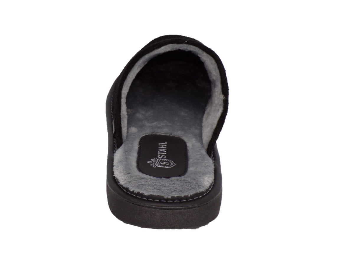 Pantuflas E-9575 de gamuza para hombre, vista 12
