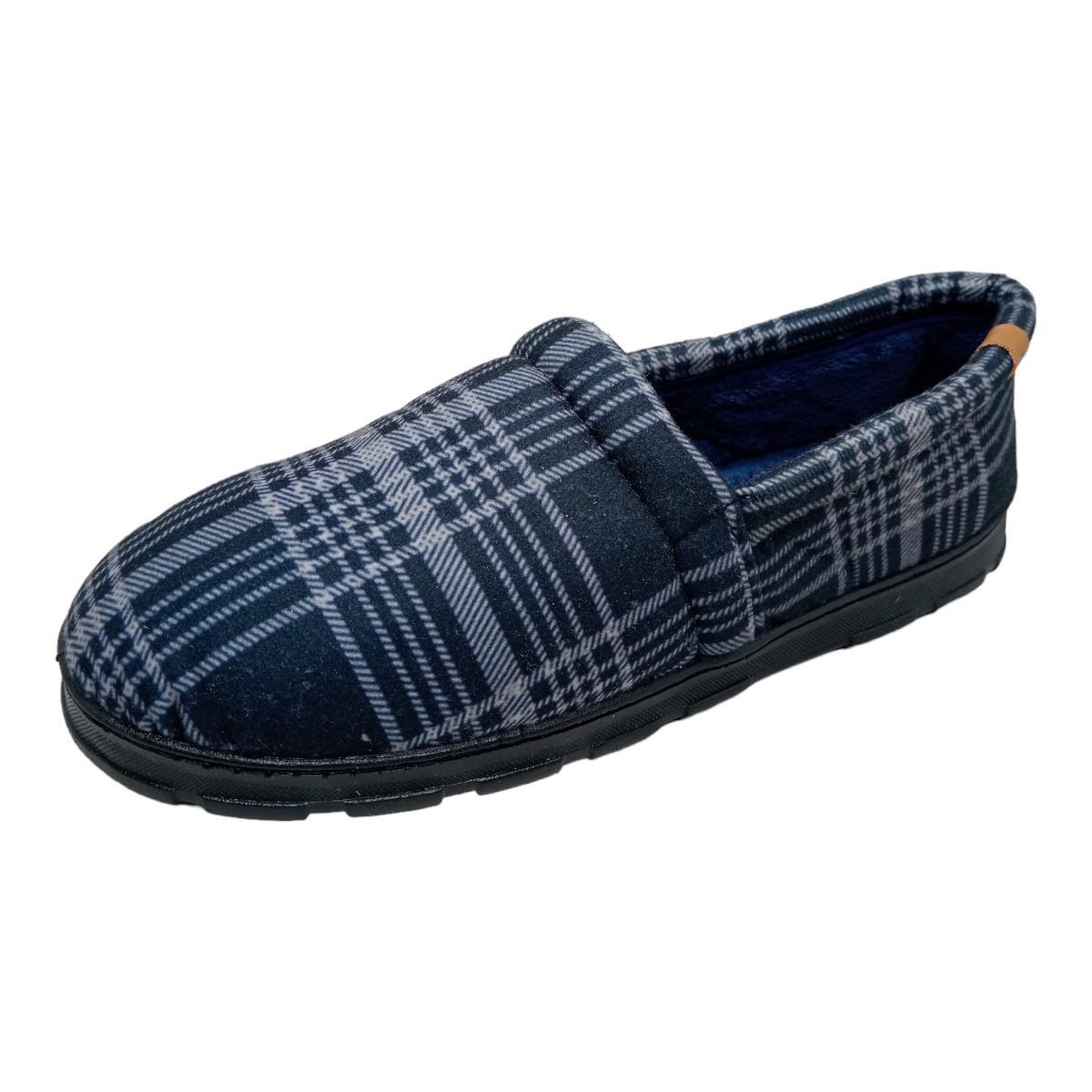 Pantuflas E-9748 de textil para hombre, vista lateral