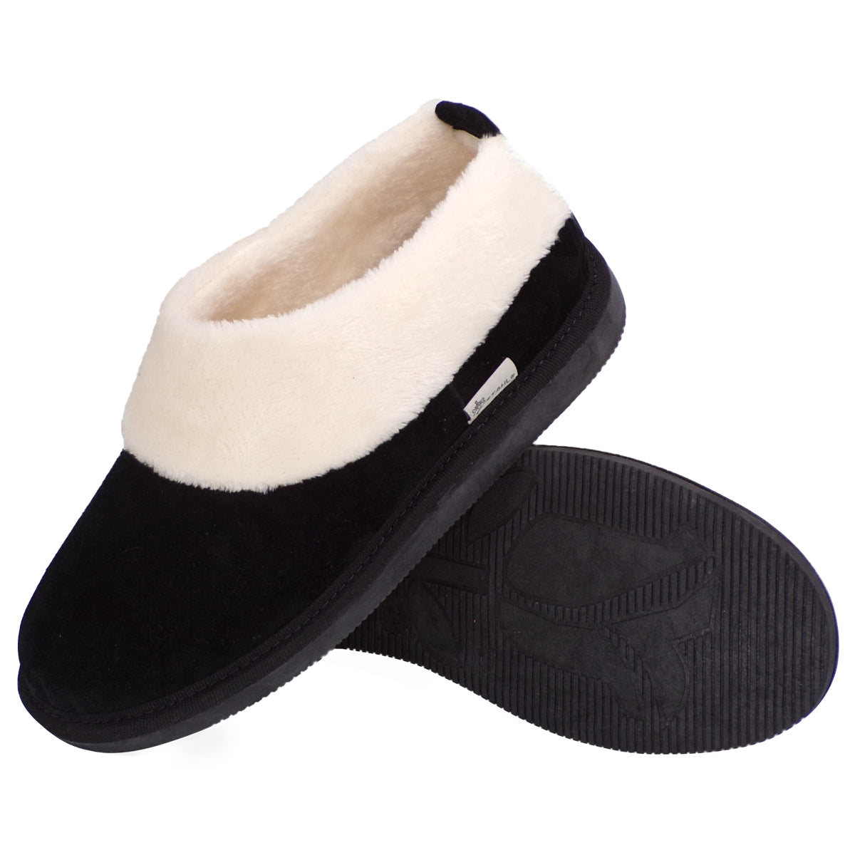 Pantuflas E-3889 de gamuza para mujer, vista 16