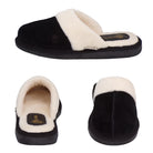 Pantuflas E-3926 de gamuza para mujer, vista 15