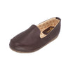 Pantuflas E-1842 de piel de borrego para mujer, vista lateral