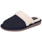 Pantuflas E-3926 de gamuza para mujer, detalle del forro interior