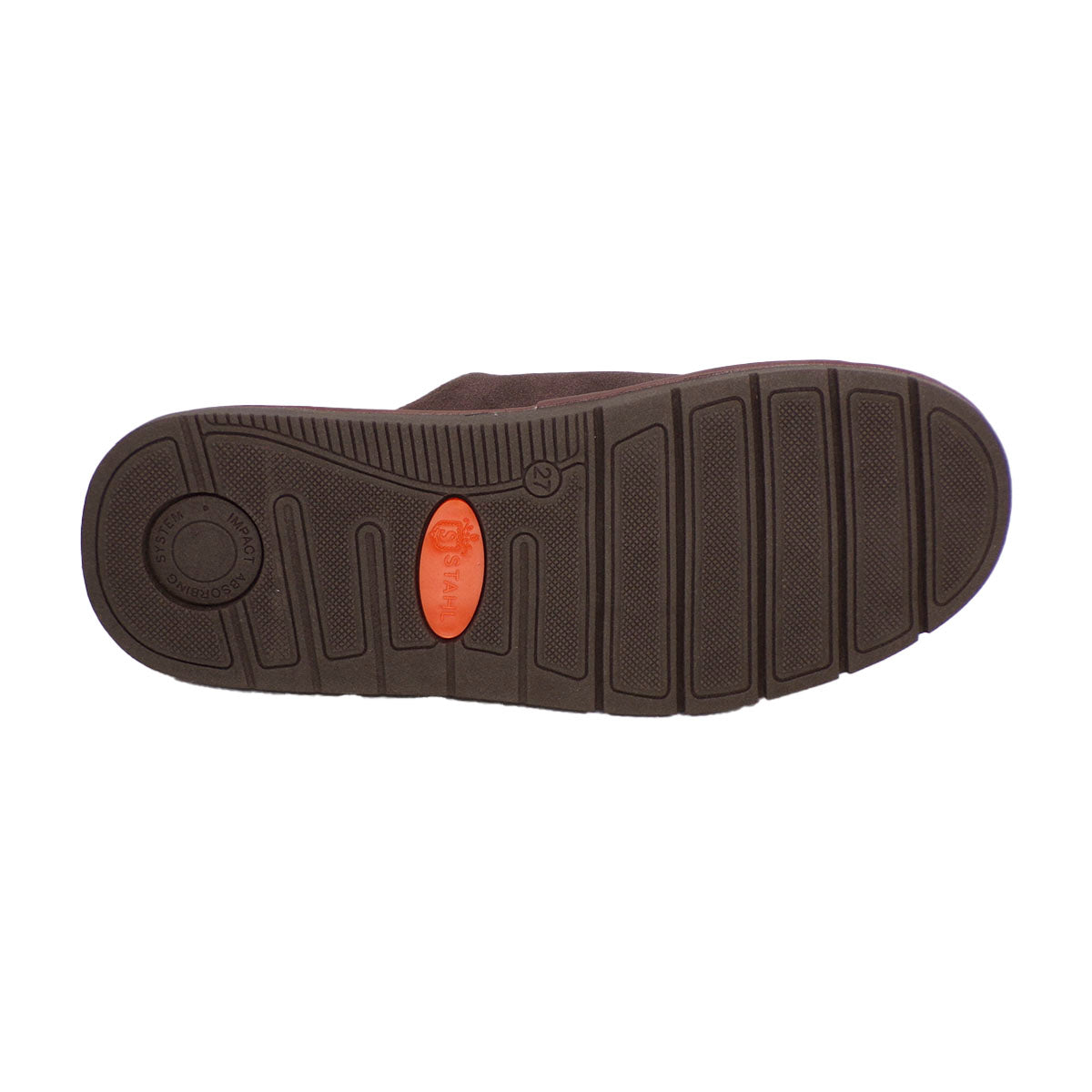Pantuflas E-4767 de gamuza para hombre, vista 10