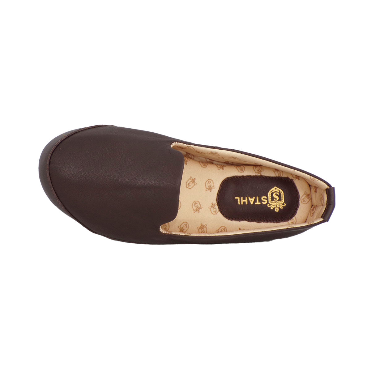 Pantuflas E-1842 de piel de borrego para mujer, par completo