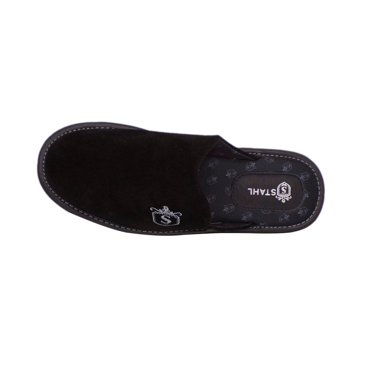 Pantuflas E-4767 de gamuza para hombre, vista 15